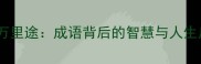 鹏程万里途成语背后的智慧与人生启示