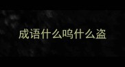 成语什么呜什么盗
