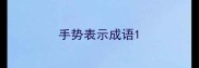 手势表示成语