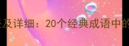 弱强成语有哪些及详细20个经典成语中的力量对比智慧