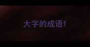 大字的成语