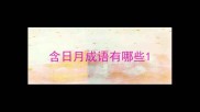 含日月成语有哪些