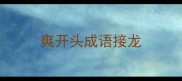 爽开头成语接龙