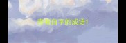 带有自字的成语