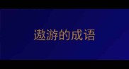 遨游的成语
