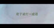 君子梁打一成语