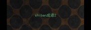 shiban成语