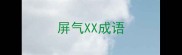 屏气XX成语