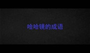 哈哈镜的成语