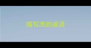 描写虎的成语