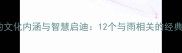 雨及成语的文化内涵与智慧启迪12个与雨相关的经典成语深度