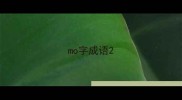 mo字成语
