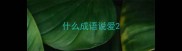 什么成语说爱