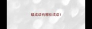 错成语有哪些成语