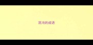 混沌的成语
