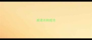 成语点到成功