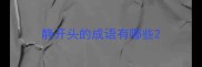 静开头的成语有哪些