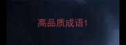 高品质成语