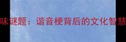 一层楼打一成语趣味谜题谐音梗背后的文化智慧与脑筋急转弯秘籍