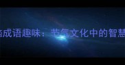10个冬至烦恼成语趣味节气文化中的智慧与情感表达