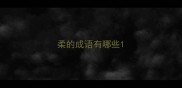 柔的成语有哪些