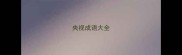 央视成语大全