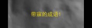 带寐的成语