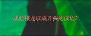 成语接龙以成开头的成语