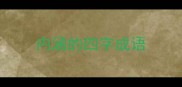内涵的四字成语