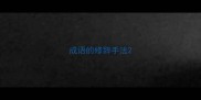 成语的修辞手法