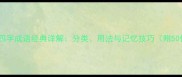 歌字四字成语经典详解分类用法与记忆技巧附50例
