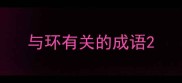 与环有关的成语