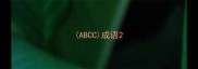 ABCC成语