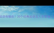 包含人和过的成语有哪些20个经典成语及人生智慧附详细释义
