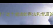 是是非非怎么组成语这个成语的用法和背后的故事你真的懂吗